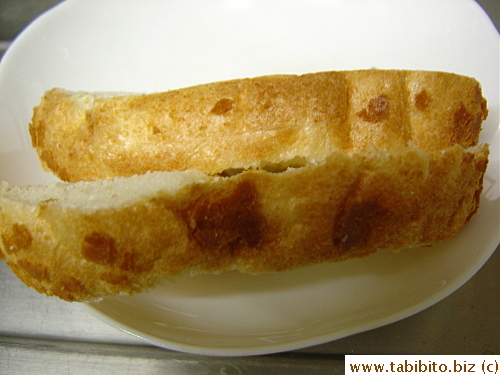 Naked Dutch bread slices