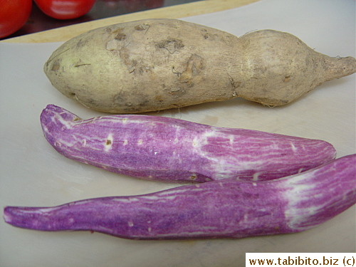 Purple yams