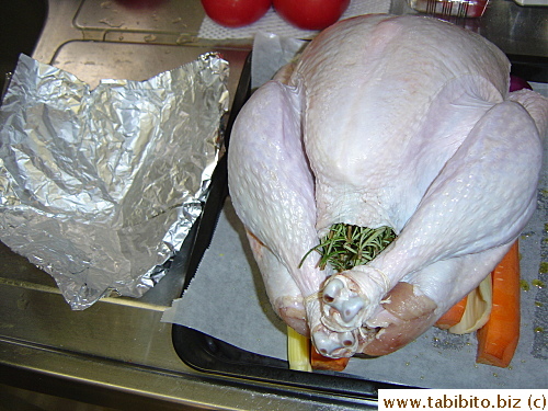 Breast plate ready, turkey ready