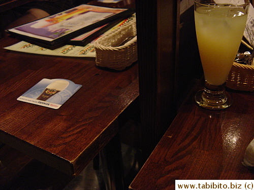 We're too close to the next table