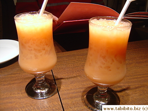 Guava Juice 500Yen/US$4.25