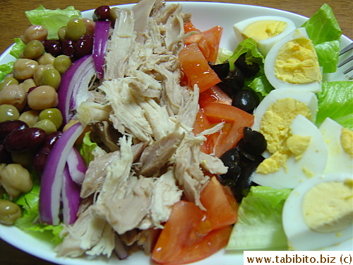 Turkey cobb salad