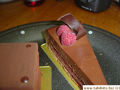 Chocolate and raspberry do not pair well, I prefer chocolate and orange