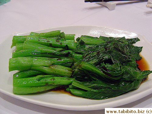 Steamed Vegetables HK$38/US$4.7