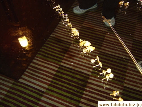 Ten pairs of earrings were in the two boxes