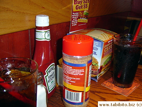 Table top condiment