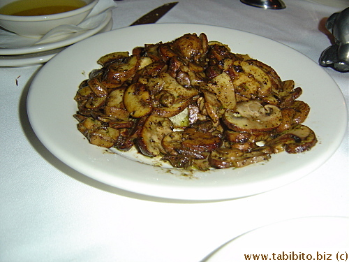 Sauteed mushrooms