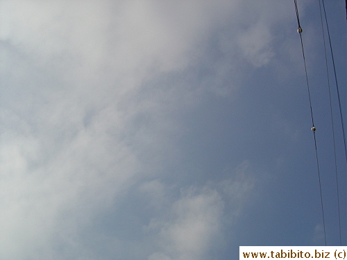 The weather was more like this the day before yesterday