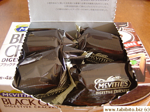 Four packets per box