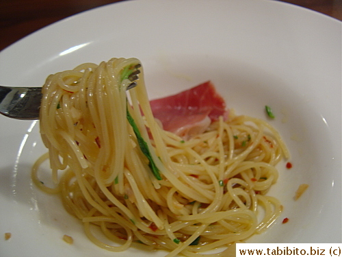 Not a whole lot of noodles