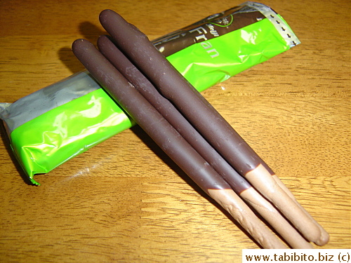 Four sticks in a pack