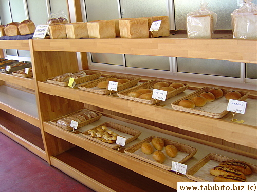 Shelves are scarcely filled