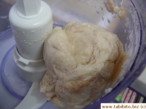 Till it forms a smooth and elastic dough