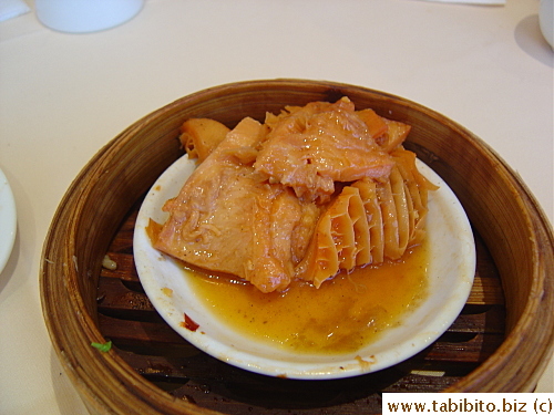 Half eaten (tender) beef tripe