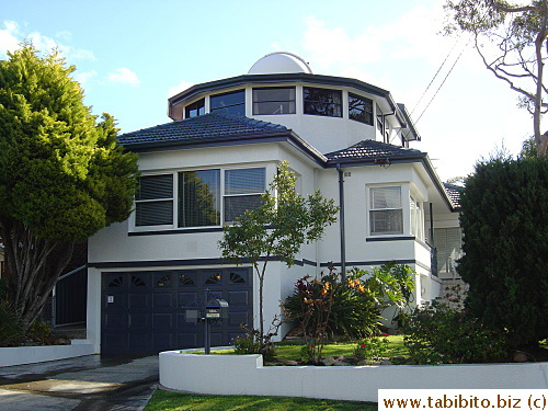 Their neighbor across the street is apparently an astronomy buff who is rumored to own the biggest home scale telescope in the dome of his house