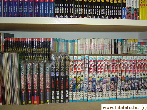 Some are still unopened in their plastic wraps?