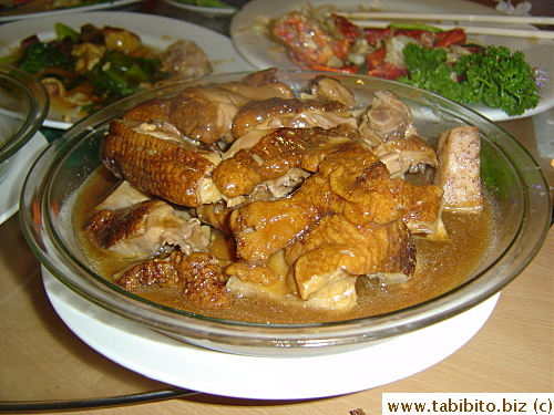 Braised duck and taro. I was so stuffed I couldn't eat much of it although I loved this dish