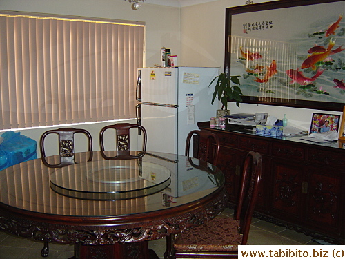 Chinese style dining room