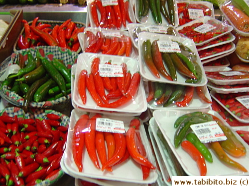 Different types of chili