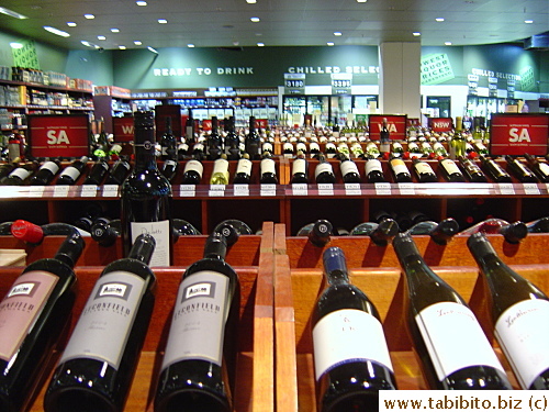 Fung took us to a large liquor shop