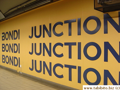 Arrived at Bondi Junction