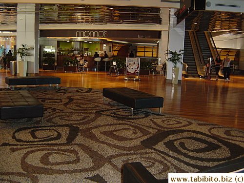 Posh décor in the mall