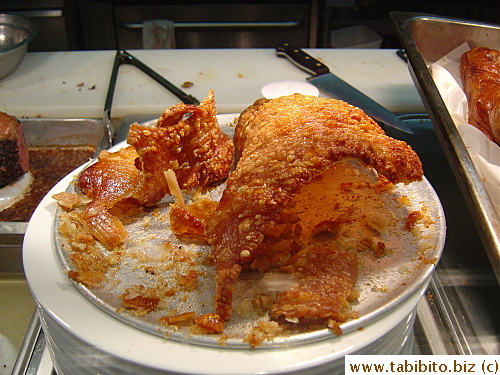 But they did have crispy crackling