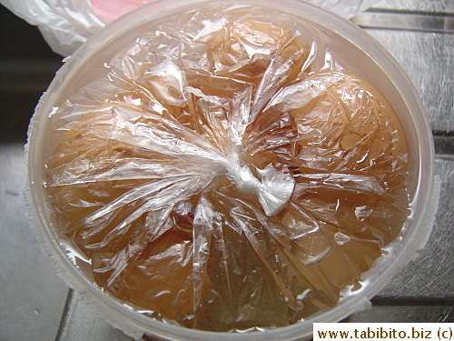 The bag of salty water didn't burst