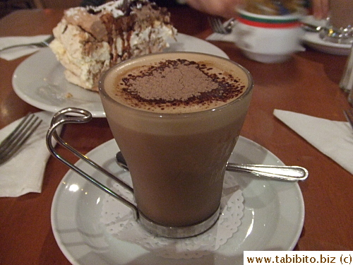 Serlina wanted Hot Chocolate