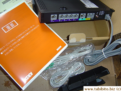 Cables and stuff