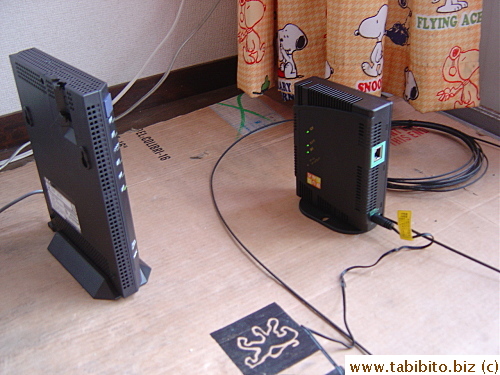 Testing the equipment