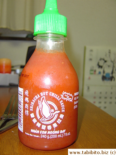 My favorite hot sauce is Sriracha