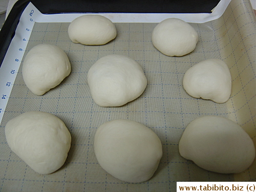The “balls” then go for a second rising