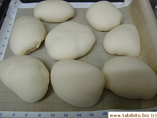After 40 minutes, they look like this