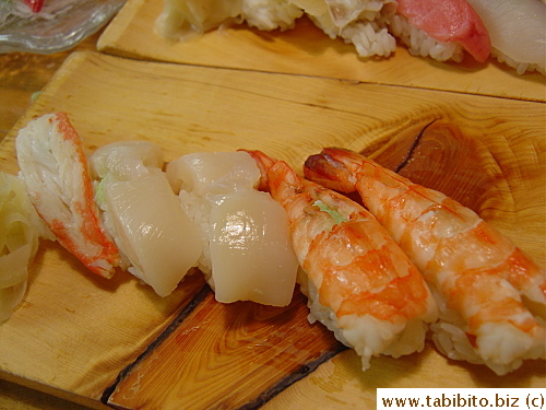 I ate those prawn sushi too