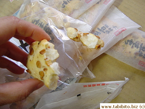 Not as thick as the ones from my neighbor friend, but still very light and tasty