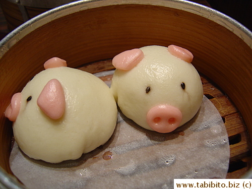 Tacky pork buns
