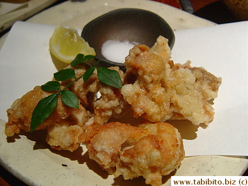 Karaage (Japanese fried chicken) $6