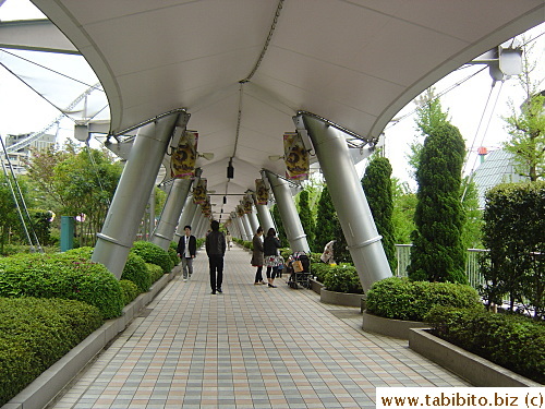 Covered walkway