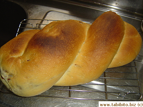 Out of the oven