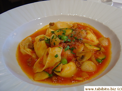 KL's Cheese Tortellini in Wagyu Sauce