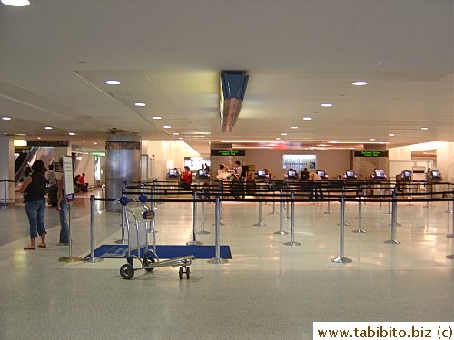 Newark Liberty International, near arrival hall