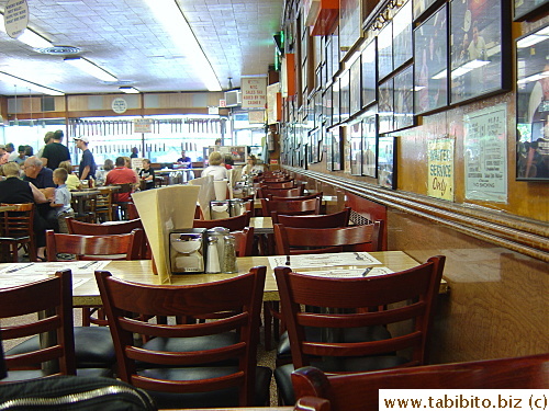 Waiter Service tables remained pretty empty throughout our meal