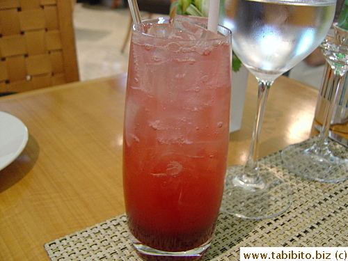 KL's Cherry-Yuzu Juice $6