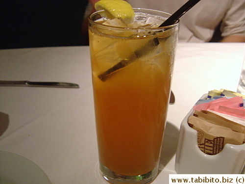 KL had Arnold Palmer (special iced tea) $4.25