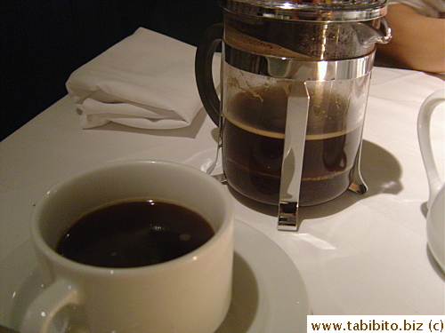 Ethiopia Biloya Special (served in a French press pot) $8 