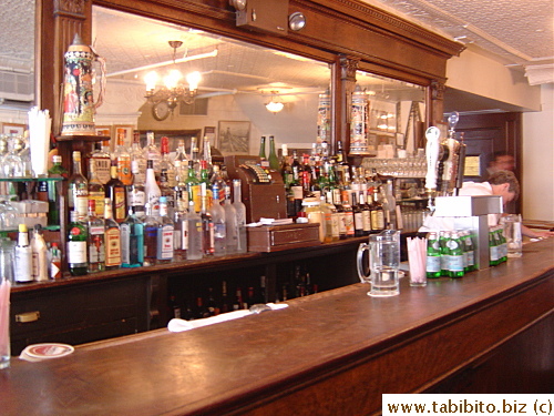 Bar area