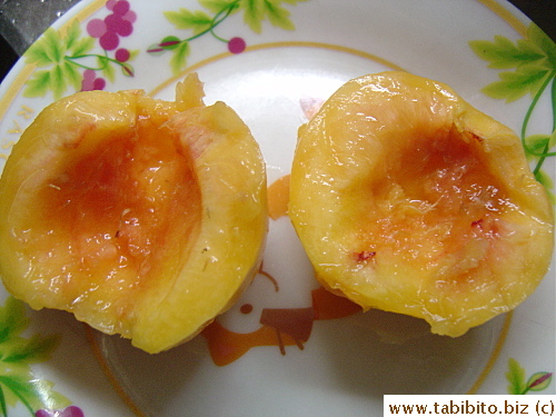 Very juicy, but not too sweet