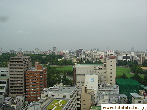 Good view from the balcony