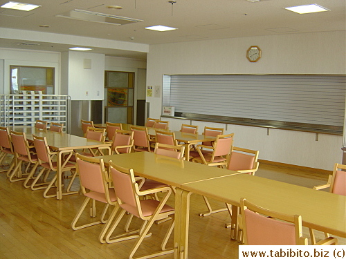 Reasonably large canteen (not open the day we visited)